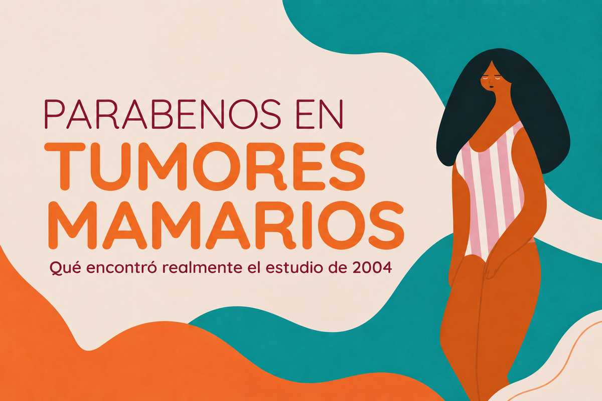 Parabenos y cáncer de mama: qué encontró realmente el estudio de 2004