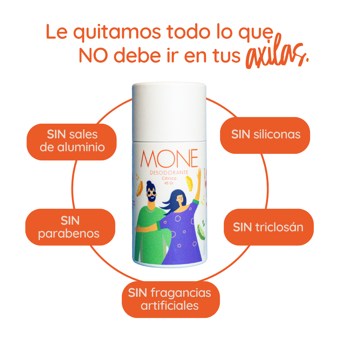 DESODORANTE NATURAL CÍTRICO 45g