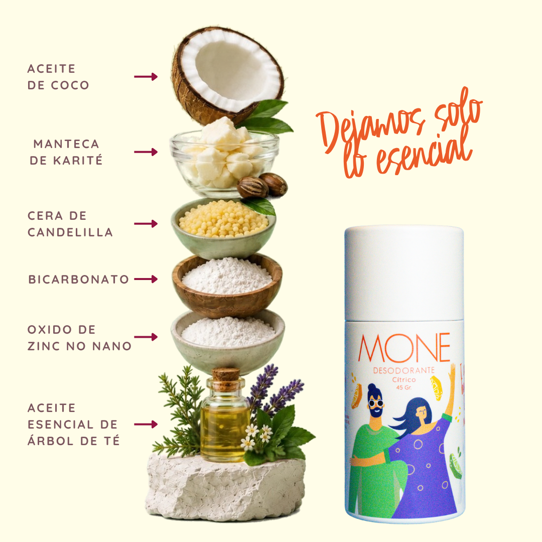 DESODORANTE NATURAL CÍTRICO 45g